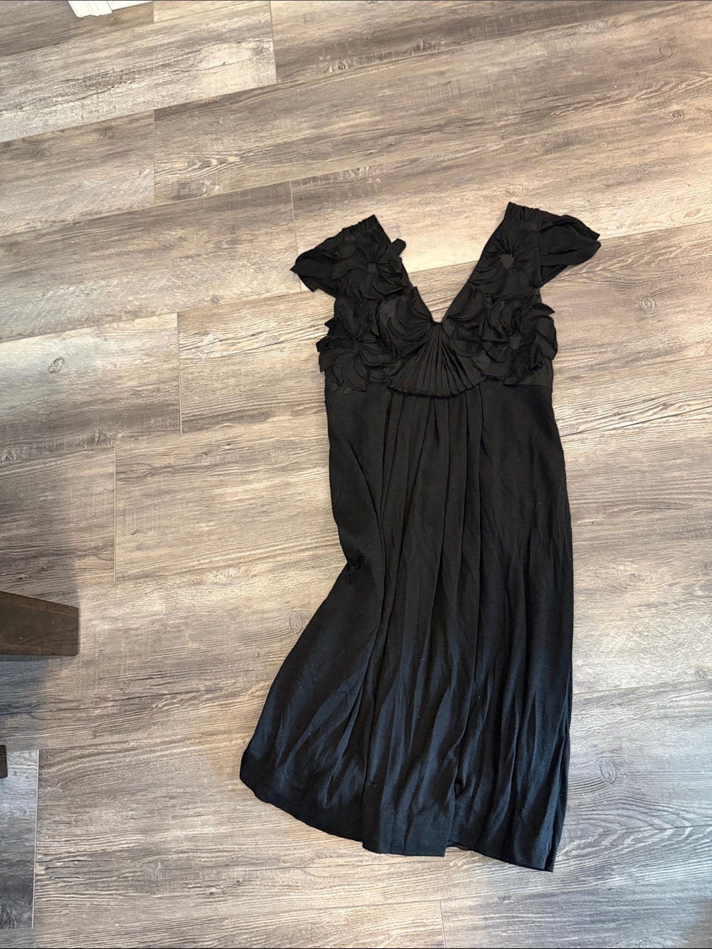 Alberta Ferretti Black Designer Label Top